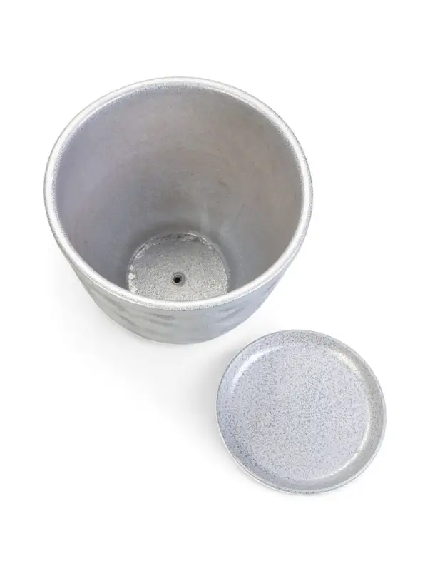 Горшок цветочный с поддоном 7,5 л, керамика "Узор" (М)