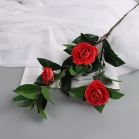 Цветы искусственные "Камелия" 85 см, красный Цветы искусственные "Камелия" 85 см, красный