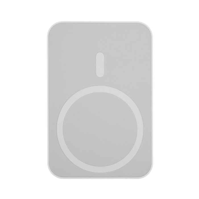 Внешний аккумулятор Luazon CRR-34, 10000 мАч, 5 W, с функцией MagSafe, Lightning, белый