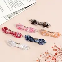 Заколка-автомат для волос "Велия" стиль, 9 см, микс