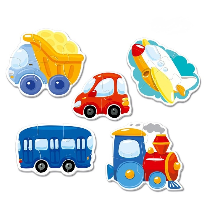 Пазлы контурные &laquo;Транспорт&raquo;