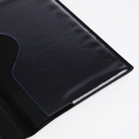 Обложка для паспорта, цвет чёрный