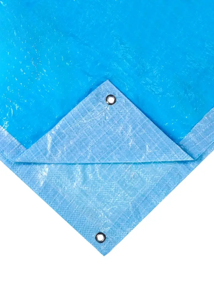 Тент защитный  75г/м2, УФ, 3х4м, тарпаулин, синий