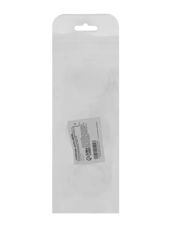 Стоппер для двери силиконовый ТУНДРА SP002, на клеевой основе, 50х30 мм, набор 3 шт