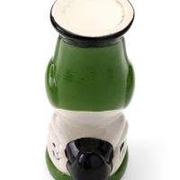 Стакан для коктейлей "Тики", зеленый попугай, керамика