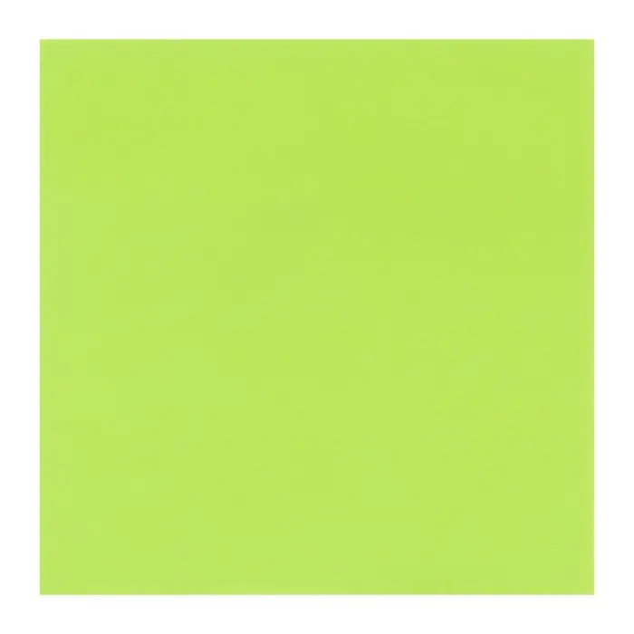 Блок с липким краем, 76&times;76 мм, 80 листов, флуоресцентный, зелёный