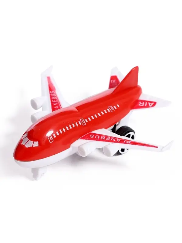 Самолёт инерционный &laquo;Глазастик&raquo;, цвет МИКС