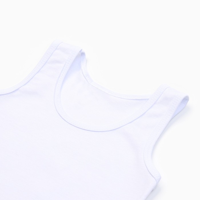 Комплект (майка,трусы) для мальчика А.7175, цвет белый, рост 98 см (26)