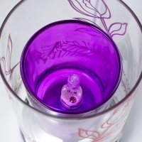 Аромасветильник сенсорный "Бутон" G9 35Вт серебро 10,5х10,5х20 см RISALUX