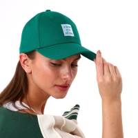 Кепка женская A new era of me, цвет зелёный, р-р 56