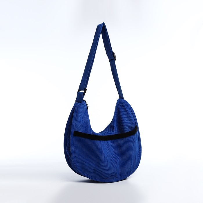 Сумка молодёжная на молнии, цвет синий Сумка молодёжная на молнии, цвет синий