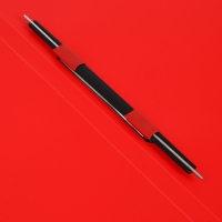 Папка с пластиковым скоросшивателем А4, 500 мкм, корешок 14 мм, Calligrata, до 100 листов, красная