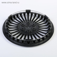 Колпаки колесные R14 "МИНИ-КУПЕР", серебристый, набор 4 шт