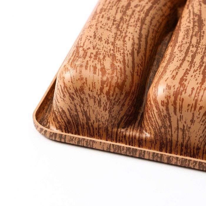 Лоток для столовых приборов &laquo;Вуди&raquo;, 36&times;31,5&times;5 см, 7 отделений