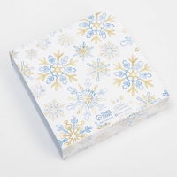 Коробка под 9 конфет с ячейками &laquo;Новогодняя&raquo; 14,5 х 14,5 х 3,5 см, Новый год