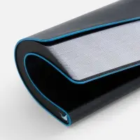 Ежедневник Trait, недатированный, черный с голубым