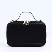 Сумка кросс-боди на молнии, цвет чёрный