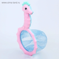 Набор  для купания &laquo;Плаваем вместе&raquo;, 5  игрушек и сачок