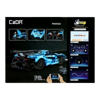 Конструктор радиоуправляемый &laquo;Спорткар&raquo;, 419 деталей