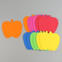 Набор фигурок из EVA "Яблоко", 12 шт, цвет МИКС
