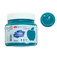 Гуашь в банке 500 мл, ЗХК "Я - Художник!" сине-зелёная (23024514) Гуашь в банке 500 мл, ЗХК "Я - Художник!" сине-зелёная (23024514)