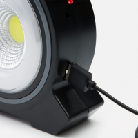 Фонарь ручной аккумуляторный "Мастер К", солнечная батарея, USB, 17 х 13 см