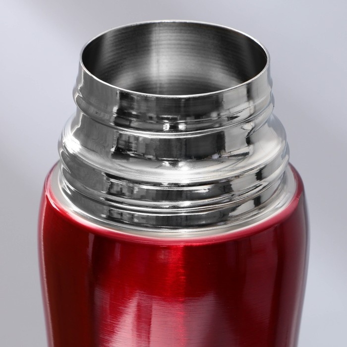 Термос &laquo;Срочно, кофе&raquo;, 500 мл, красный, сохраняет тепло 10-12 ч