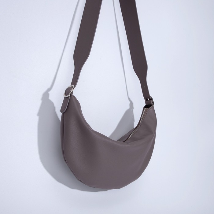 Сумка женская через плечо TEXTURA, маленький размер, цвет коричневый