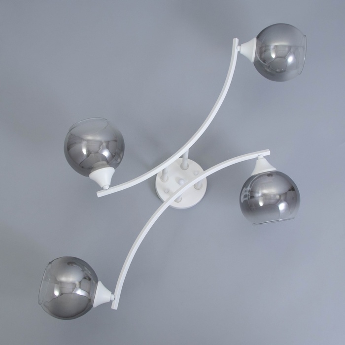 Люстра "Флоренция" 4х60Вт Е27 Белый 81х33х21см