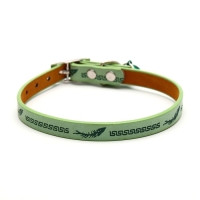 Ошейник мягкий с бубенчиком "Рыбки", 31 х 1, микс цветов