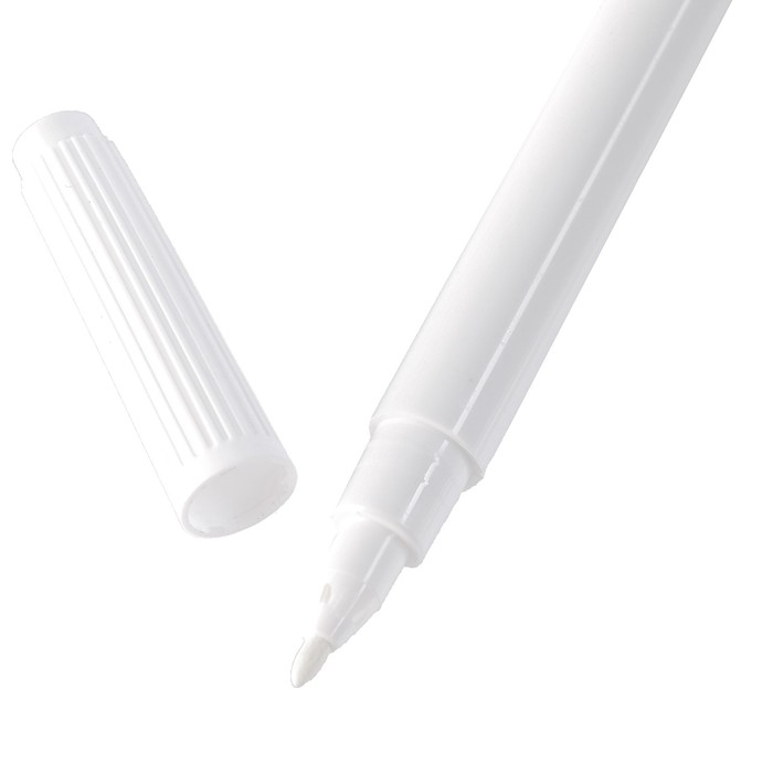 Наклейки водонепроницаемые, набор листов 5 шт., меловой маркер, диаметр 1 наклейки &mdash; 38 мм