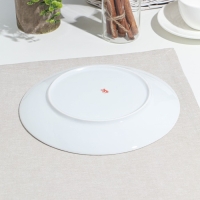 Тарелка фарфоровая Points, d=24 см