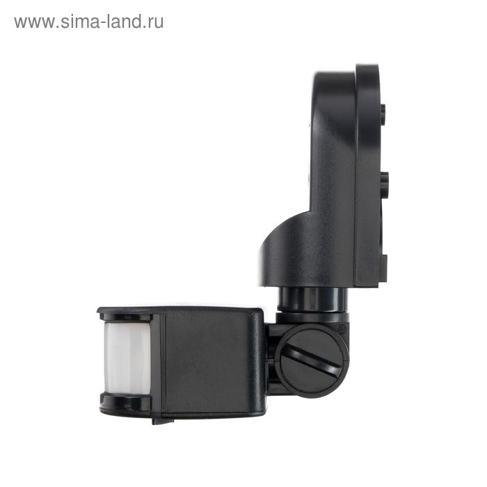 Датчик движения D&uuml;wi DD-01, 180&deg;, 1200Вт, 10-420 с, 5-12 м, 2500Лк, IP44 , настенный, черный