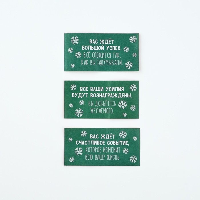 Новогодние пожелания в бутылке &laquo;Новый год: Подарков нет, держи предсказание&raquo;, 15 свитков, 12х5см