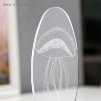 Светильник "Медуза" LED RGB от сети 9,5х10х21,5 см RISALUX