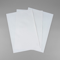 Искусственная кожа, 20 &times; 30 см, 0,5 мм, 3 шт, цвет белый