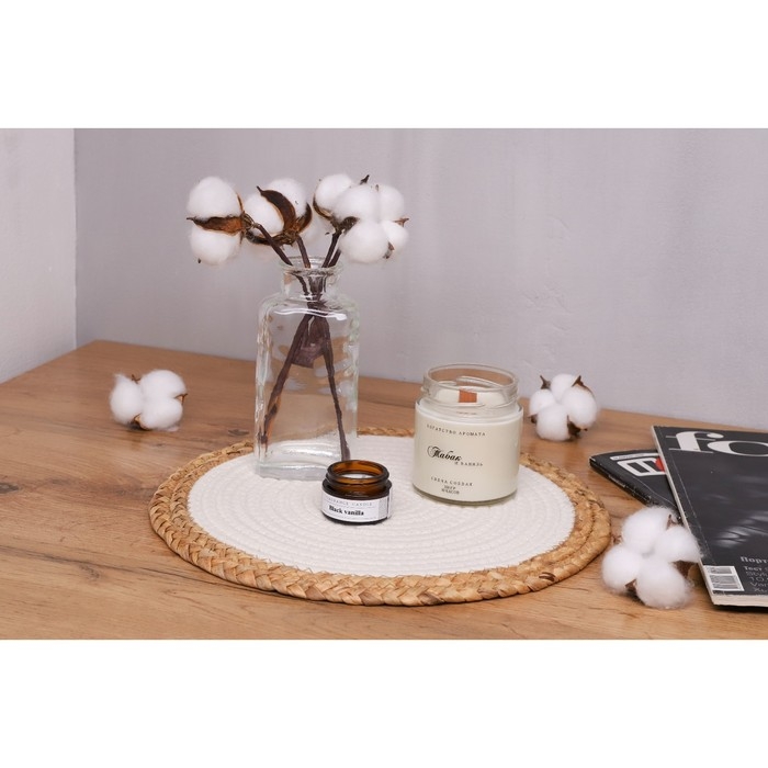 Салфетка сервировочная на стол Доляна &laquo;Мэг&raquo;, 30&times;30 см, цвет белый