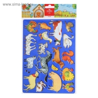 Трафарет для рисования, Koh-I-Noor "Ферма" 9820/02 Трафарет для рисования, Koh-I-Noor "Ферма" 9820/02