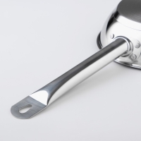 Сковорода &laquo;Общепит&raquo;, d=20 см, толщина корпуса 0,6 мм, дно 3,5 мм, с теплораспределительным слоем, антипригарное покрытие, индукция