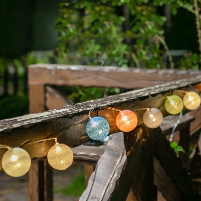 Садовая гирлянда на солнечной батарее «Клубки» Uniel, IP44, 1,8 м, теплый белый Садовая гирлянда на солнечной батарее «Клубки» Uniel, IP44, 1,8 м, теплый белый