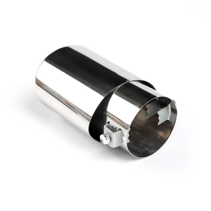 Насадка на глушитель 140×60 мм, посадочный 60 мм Насадка на глушитель 140×60 мм, посадочный 60 мм