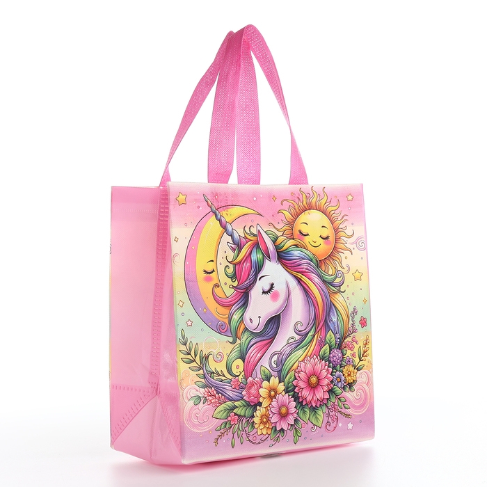 Сумка детская для девочки без застёжки, цвет розовый Сумка детская для девочки без застёжки, цвет розовый