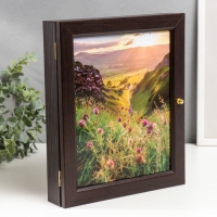 Ключница "Пейзаж" 24х29 см венге Ключница "Пейзаж" 24х29 см венге