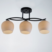 Люстра "Алтера" 3хЕ27 40Вт чёрный 42х21х27 см BayerLux Люстра "Алтера" 3хЕ27 40Вт чёрный 42х21х27 см BayerLux