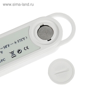 Термометр (термощуп) кухонный Luazon LTR-01, максимальная температура 300 &deg;C, от LR44, белый