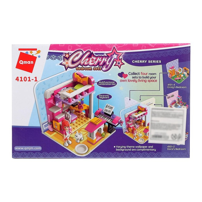 Конструктор &laquo;Девчонки&raquo;, 4 вида МИКС