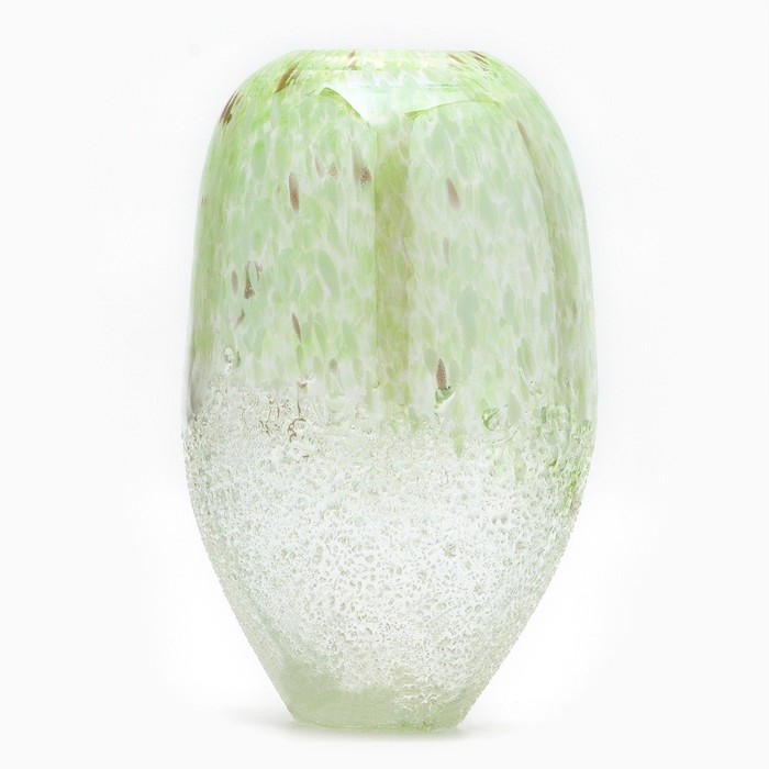 Ваза для цветов &laquo;Жасмин&raquo; из цветного стекла 27,5&times;17&times;17 см