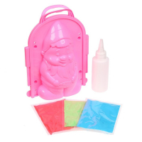 Снежколеп-песколеп &laquo;Гномик&raquo; + красящий порошок 15 г, набор, цвета МИКС, на новый год