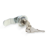 Замок почтовый ТУНДРА LC4, 17х16х50 мм, 2 английских ключа, хром Замок почтовый ТУНДРА LC4, 17х16х50 мм, 2 английских ключа, хром