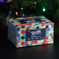 Гирлянда &laquo;Сеть&raquo; d=1.5 м с кольцом на ёлку, IP20, тёмная нить, 204 LED, свечение мульти, 8 режимов, 220 В